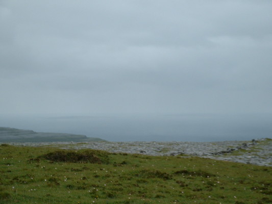Aran Islands from Gleninagh