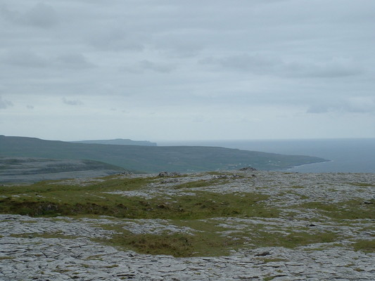 Distant cliffs of Mhor