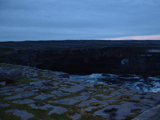 Cliffs from the fort