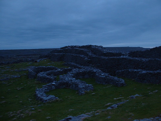 Dwelling remains, black fort
