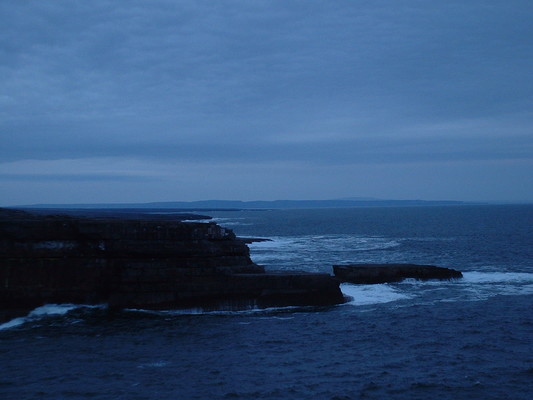 Mainland from the fort