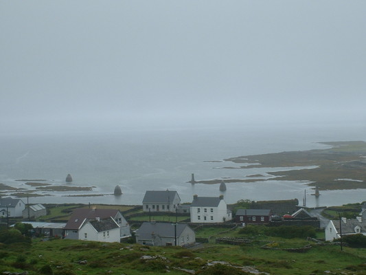 Tide markers, Inis Mor