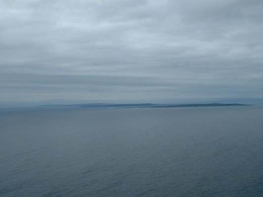 Aran Islands, from Cliffs of Moher