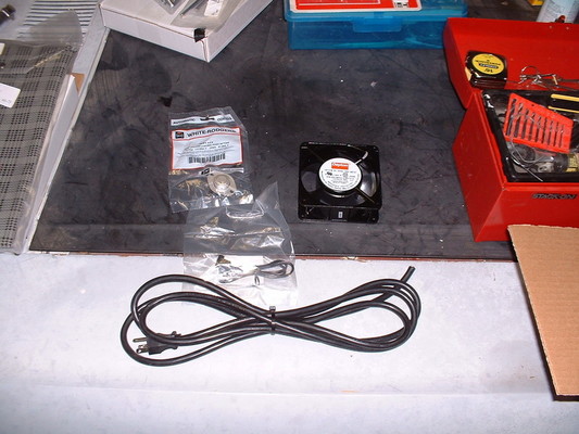 Solar air heater electrical components