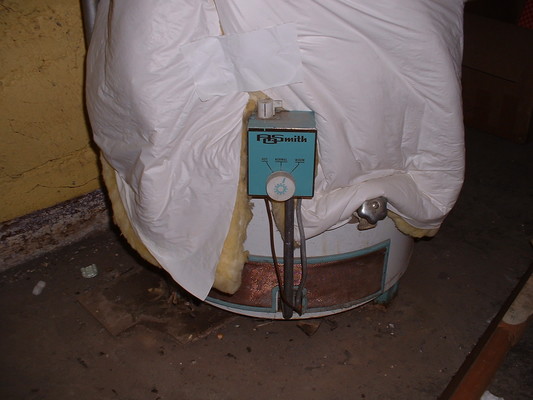 water heater insulation